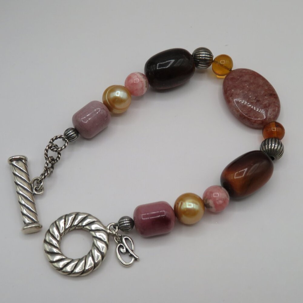 Carolyn Pollack Relios Bracelet - Sterling Silver Toggle Bracelet